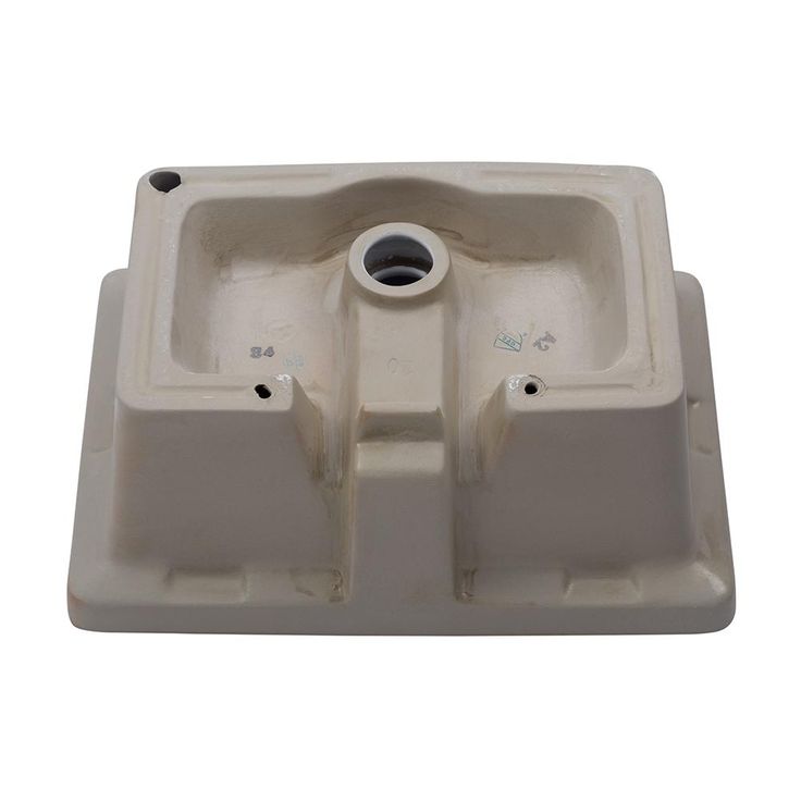 LORDEAR 18 in. Undermount Bathroom Vessel Sink Modern Rectangle Porcelain Ceramic Lavatory Vanity Bathroom Sink in Pure White