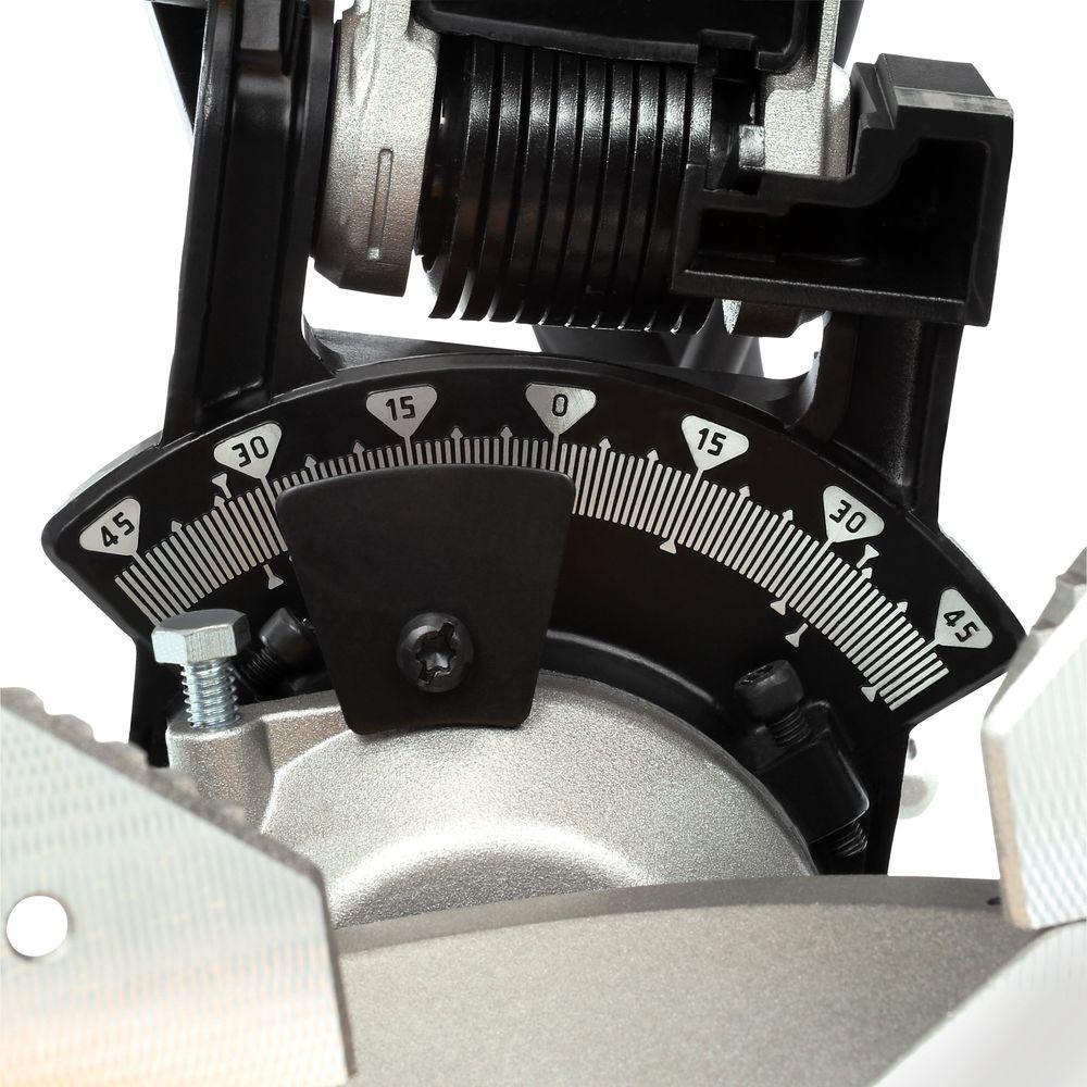 15 Amp Corded 12 in. Double-Bevel Compound Miter Saw - Super Arbor