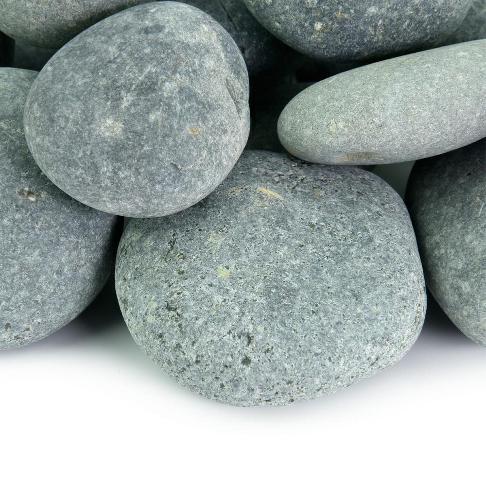 Southwest Boulder & Stone 20 lbs. of Mixed 2 in. to 3 in. Mexican Beach Pebbles - Super Arbor
