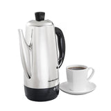 12-Cup Stainless Steel Cordless Percolator