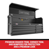 CRAFTSMAN Premium 2000 Series 51.5-in W x 24.5-in H 7-Drawer Steel Tool Chest (Black)