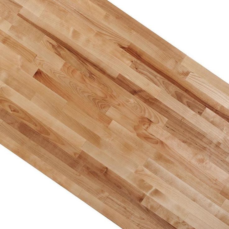 The Baltic Butcher Block 6-ft Natural Straight Butcher Block Birch Kitchen Countertop