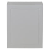 Cambridge Shaker Assembled 30x42x12.5 in. Wall Cabinet with 2 Soft Close Doors in White - Super Arbor
