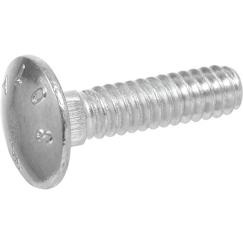 Hillman 1/2 in. x 8 in. Zinc-Plated Steel Carriage Bolt, 25-Pack