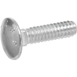 Hillman 1/2 in. x 10 in. Zinc-Plated Steel Carriage Bolts, 25-Pack