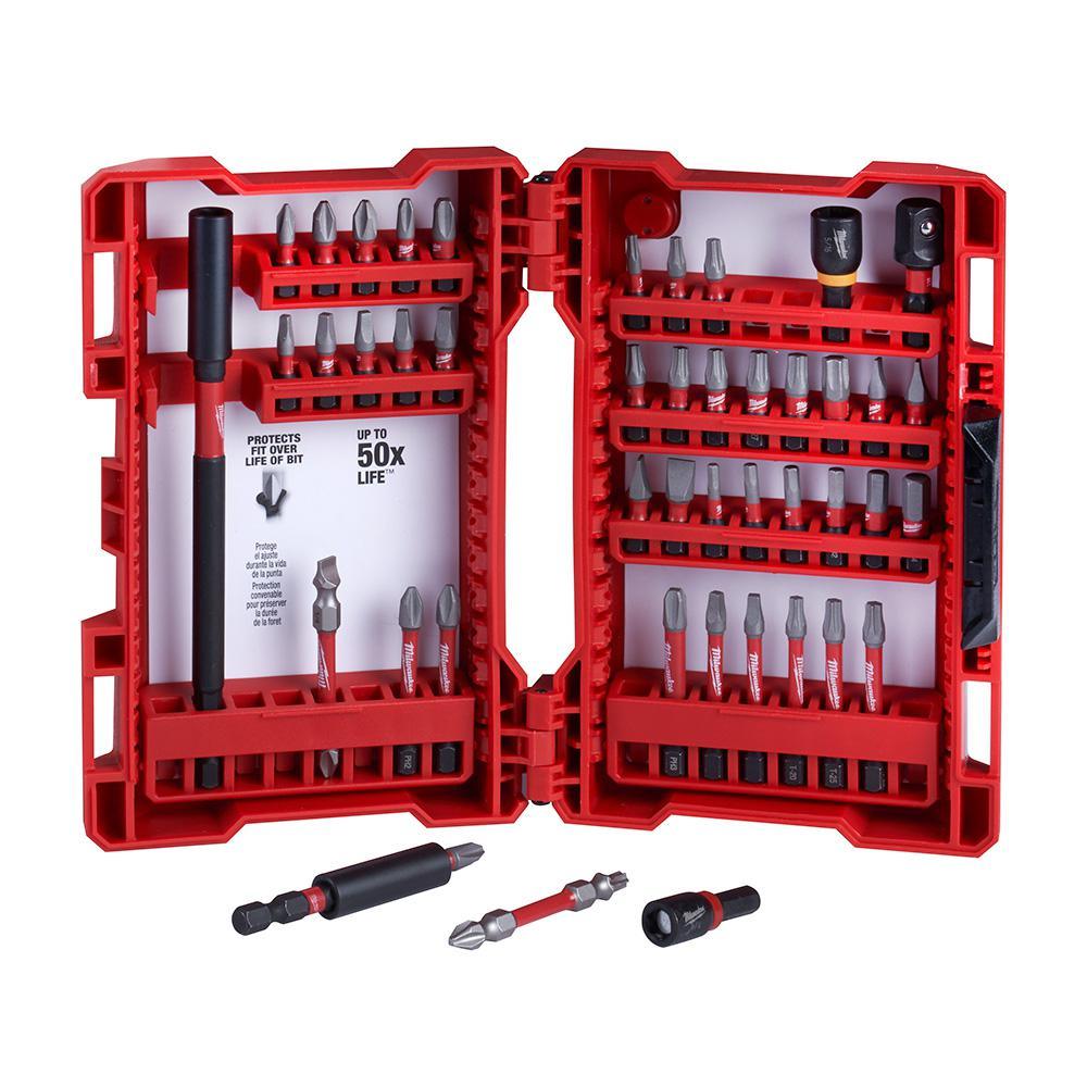 SHOCKWAVE IMPACT DUTY Driver Bit Set (55-Piece) - Super Arbor