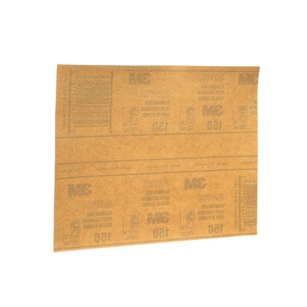 3M 9 in. x 11 in. 100 Grit Medium General Purpose Sanding Sheets (25-Sheets/pack)