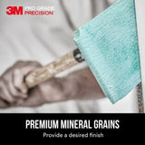 3M Pro Grade Precision 4 3/16 in. x 11 1/4 in. 120 Grit Drywall Sanding Sheets (12-Pack)
