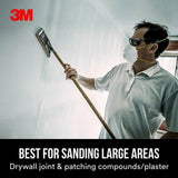 3M Pro-Pak 4-3/16 in. x 11-1/4 in. 120 Grit Fine Drywall Sanding Sheet (25-Pack)