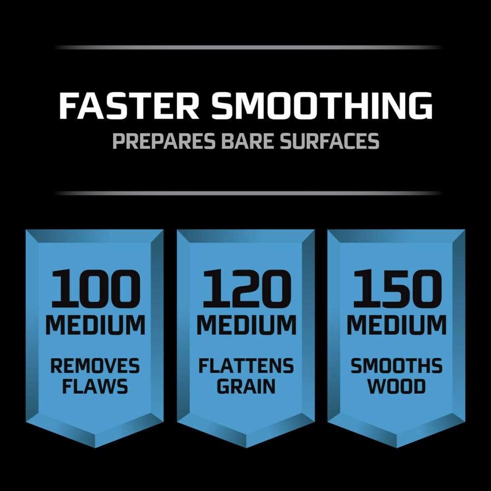 3M Pro Grade Precision 9 in. x 11 in. Fine 220-Grit Sheet Sandpaper (4-Sheets/Pack)