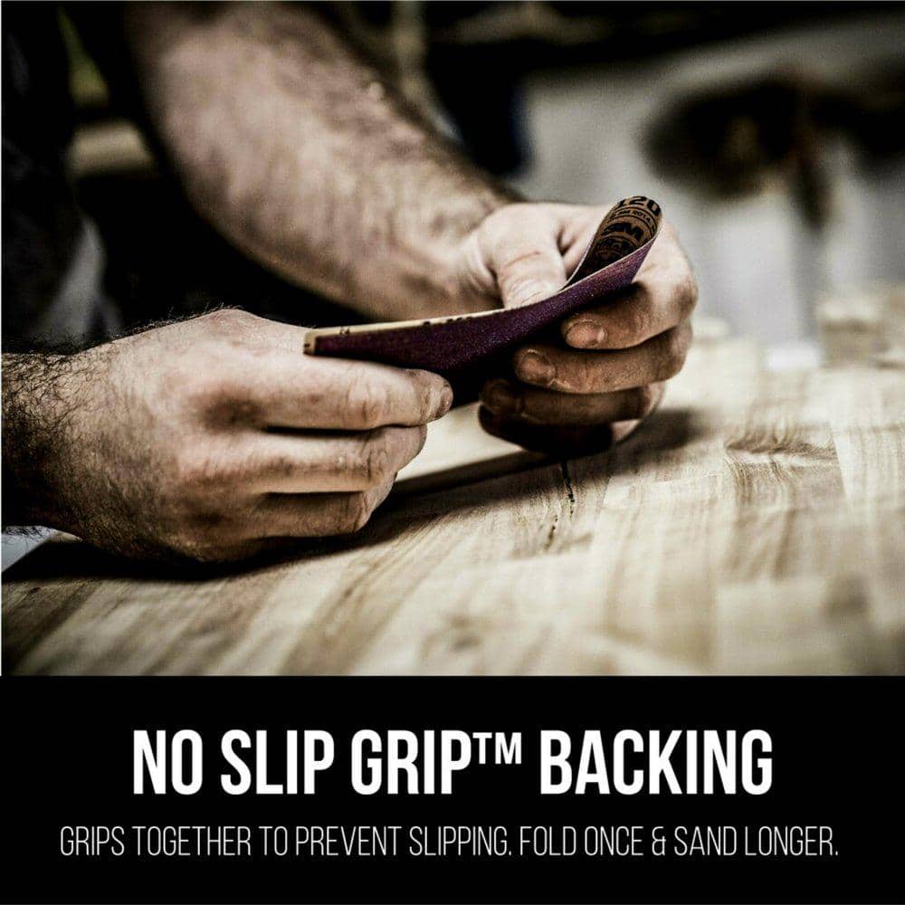 3M Pro Grade Precision 9 in. x 11 in. Fine 220-Grit Sheet Sandpaper (4-Sheets/Pack)