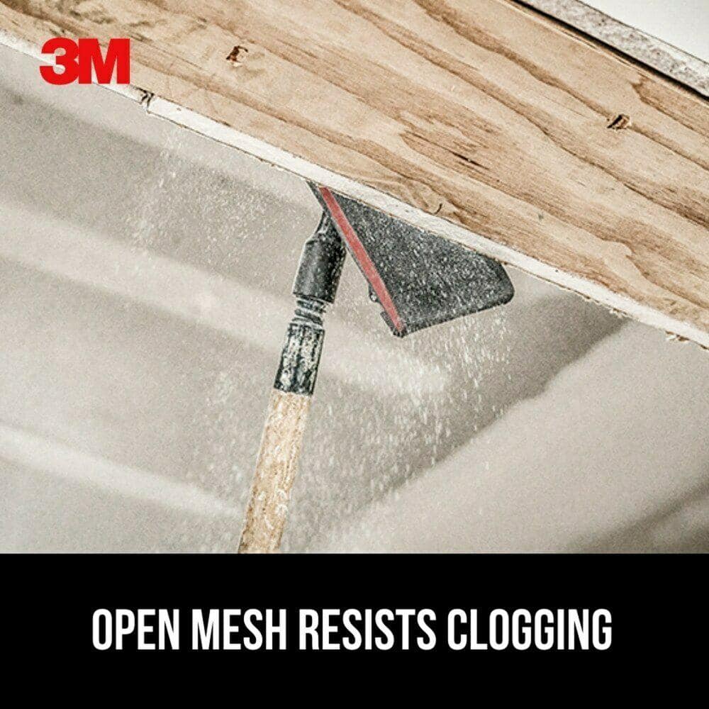 3M 4-3/16 in. x 11-1/4 in. 120 Grit Drywall Sanding Screens (10-Pack)