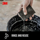 3M 2 5/8 in. x 3 3/4 in x 1 in. Dual Grit Fine/Medium Drywall Sanding Sponge (2-Pack)