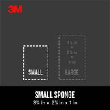 3M 2 5/8 in. x 3 3/4 in x 1 in. Dual Grit Fine/Medium Drywall Sanding Sponge (2-Pack)