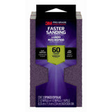 3M Pro Grade Precision 2-1/2 in. x 4-1/2 in. x 1 in. 60-Grit Coarse Block Sanding Sponge (2-Pack)