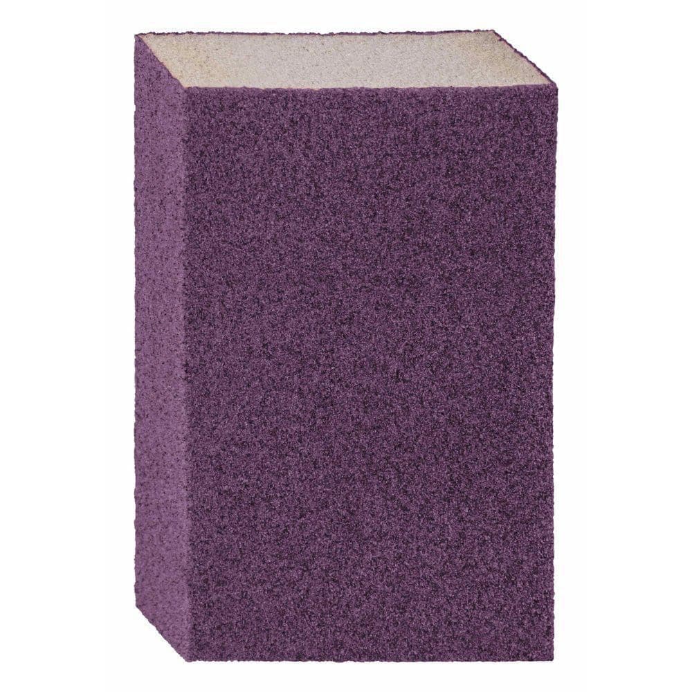 3M Pro Grade Precision 2-7/8 in. x 4-1/2 in. x 1 in. 120-Grit Fine Dual Angle Edge Detailing Sanding Sponge