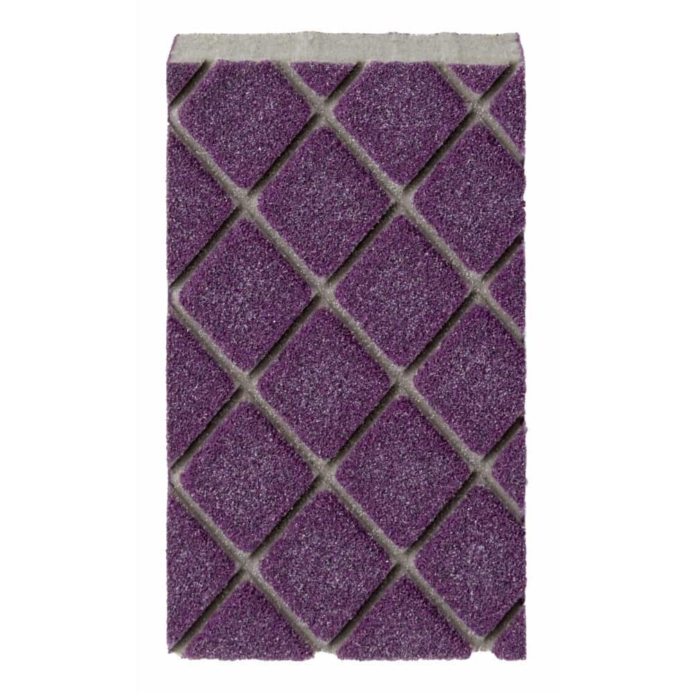 3M Pro Grade Precision 4-1/2 in. x 2-1/2 in. x 1 in. 80-Grit Medium Dust Channeling Sanding Sponge