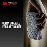 3M Pro Grade Precision 4-1/2 in. x 2-1/2 in. x 1 in. 120-Grit Fine Dust Channeling Sanding Sponge