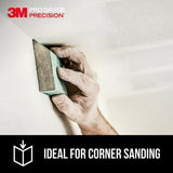 3M 2.5 in. x 4.5 in. x 1 in. 120 Fine Grit Pro Grade Angled Drywall Sanding Sponge
