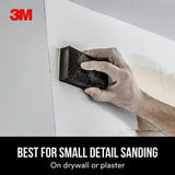 3M 2 7/8 in. x 4 7/8 in. x 1 in. Dual Grit Fine/Medium Drywall Sanding Sponge (4-Pack)