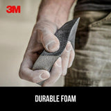 3M 2 7/8 in. x 4 7/8 in. x 1 in. Fine Angled Drywall Sanding Sponge (4-Pack)