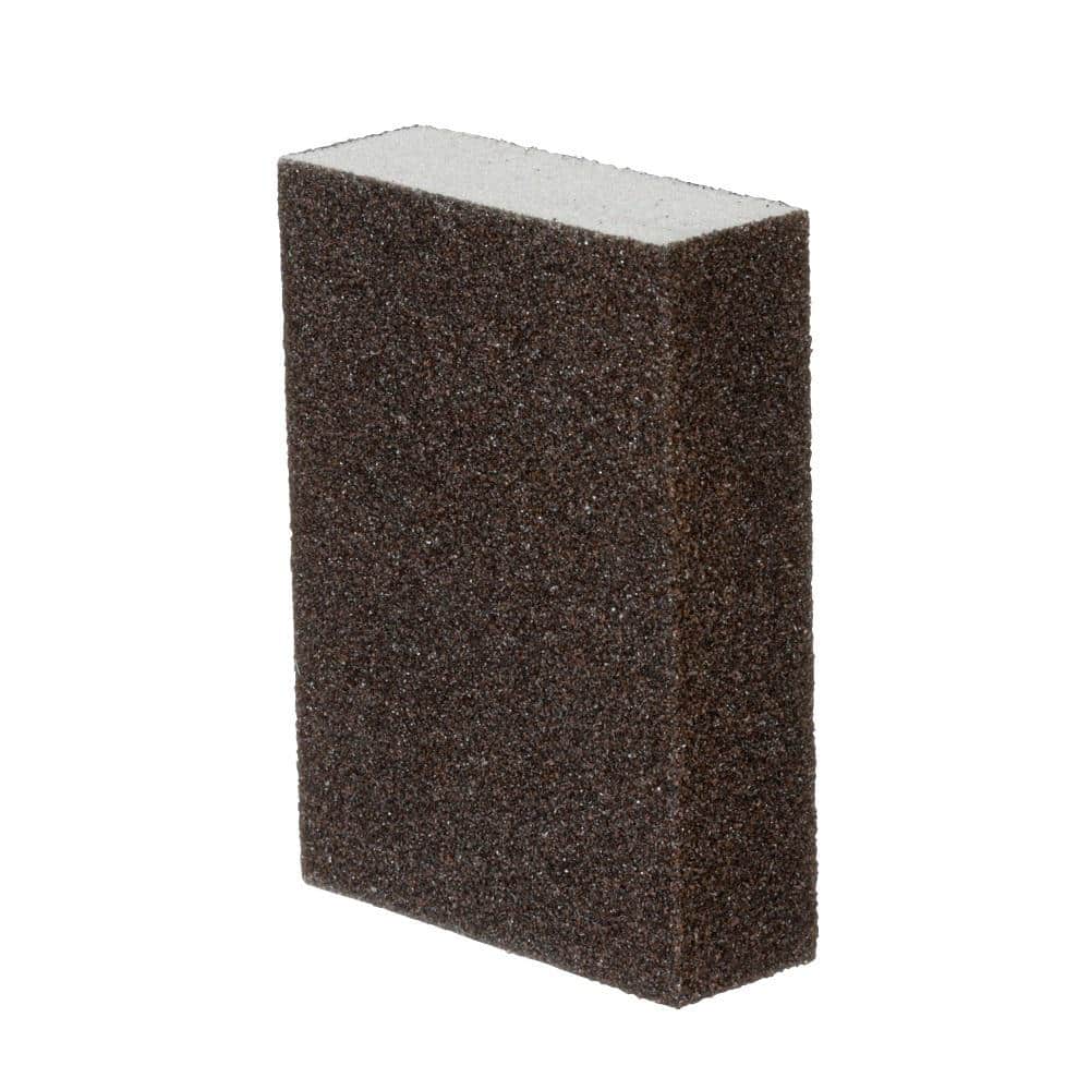 3M 4.5 in. x 2.5 in. x 1 in. 120 Fine-Grit Block Sanding Sponge (3 Sponge-Pack)