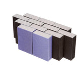 3M 2-7/8 in. x 4-7/8 in x 1 in. 100 Grit Single Angle General Purpose Sanding Sponge, Fine (12 Pack)