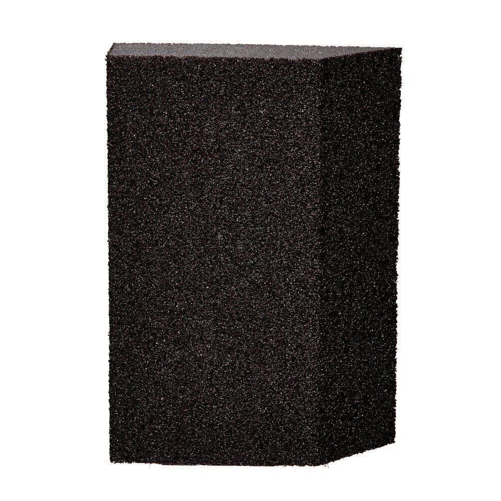 3M 2-7/8 in. x 4-7/8 in. 120 Fine-Grit Single Angled Sanding Sponge (3 Sponge-Pack)