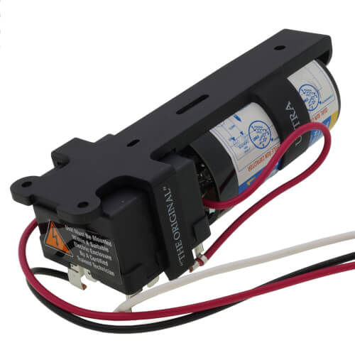 Supco 3W1 capacitor - detail view (Voltage: 208-240V; Horse Power: 1-3)