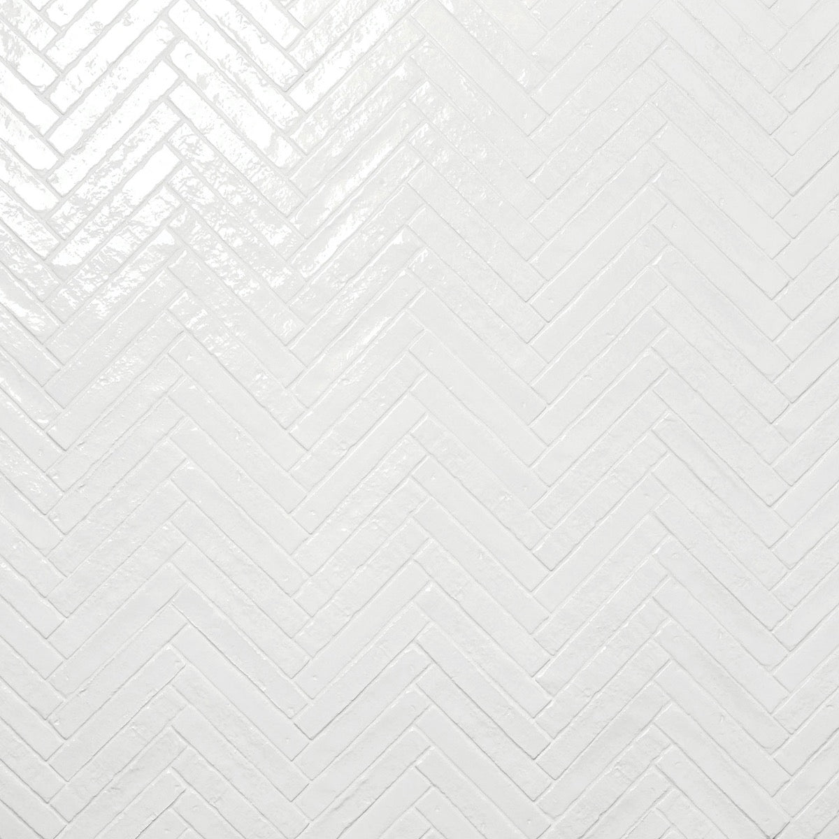 Lux Tile Wabi Sabi Snow White 1.5x9 Glossy Ceramic Tile