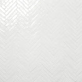Lux Tile Wabi Sabi Snow White 1.5x9 Glossy Ceramic Tile