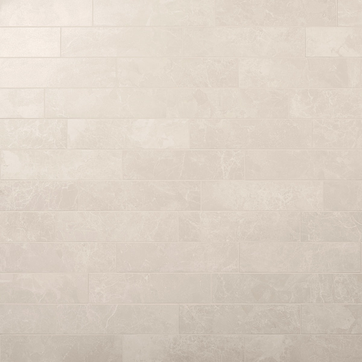 Lux Tile Marmo Perfetto Crema Beige 4x16 Semi-Polished Porcelain Tile