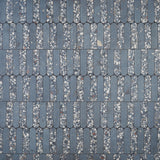 Kobe Fin Ocean Blue Terrazzo Look Matte Porcelain Mosaic Tile - Lux Tile