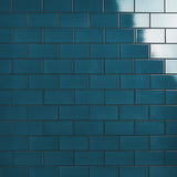 Seaside Marine Blue 4x8 Crackled Glossy Ceramic Tile - Lux Tile