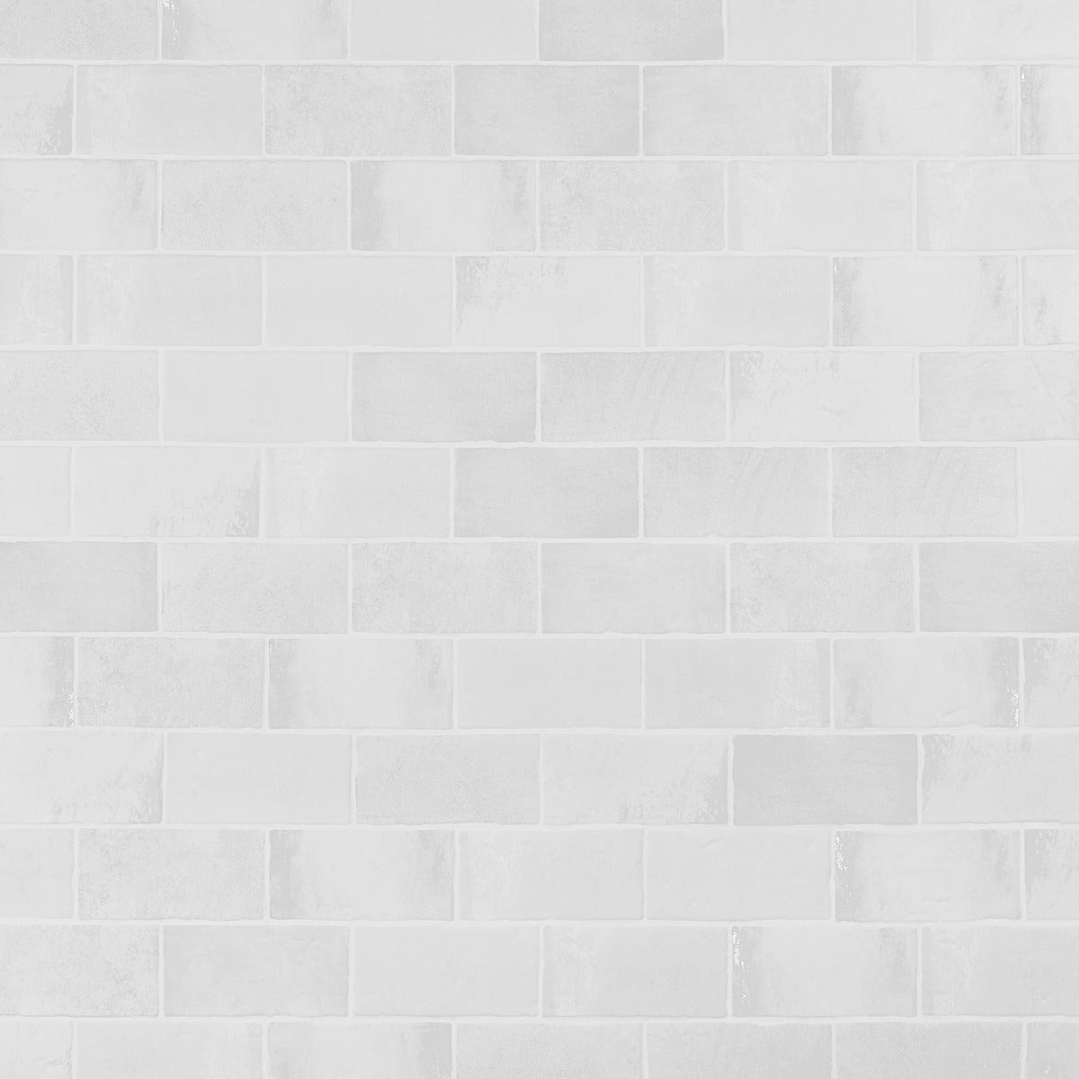 Tilebar Parma Brick White 4x8 Matte Ceramic Subway Tile