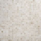 Seville Olimpia White 2x2 Porcelain Mosaic Tile - Travertine Look