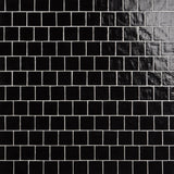 Montauk Jet Black 4x4 Mixed Finish Ceramic Wall Tile - Lux Tile