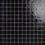 Montauk Jet Black 4x4 Mixed Finish Ceramic Wall Tile - Lux Tile