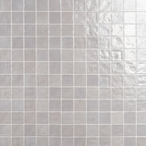 Montauk Fog Gray 4x4 Mixed Finish Ceramic Tile by Lux Tile