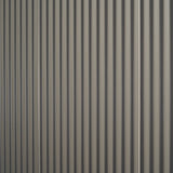 Mod Smoke Gray 12x36 3D Fluted Matte Ceramic Tile - Lux Tile