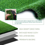 LITA Natural Thick Realistic Deluxe 12 ft. W x Cut to Length Green Artificial Grass Turf