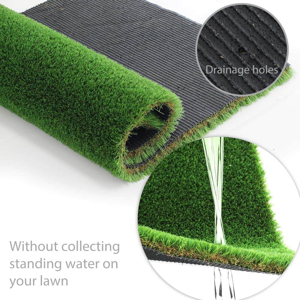 LITA Premium Landscape 13 ft. W x Cut to Length Green Artificial Grass Turf