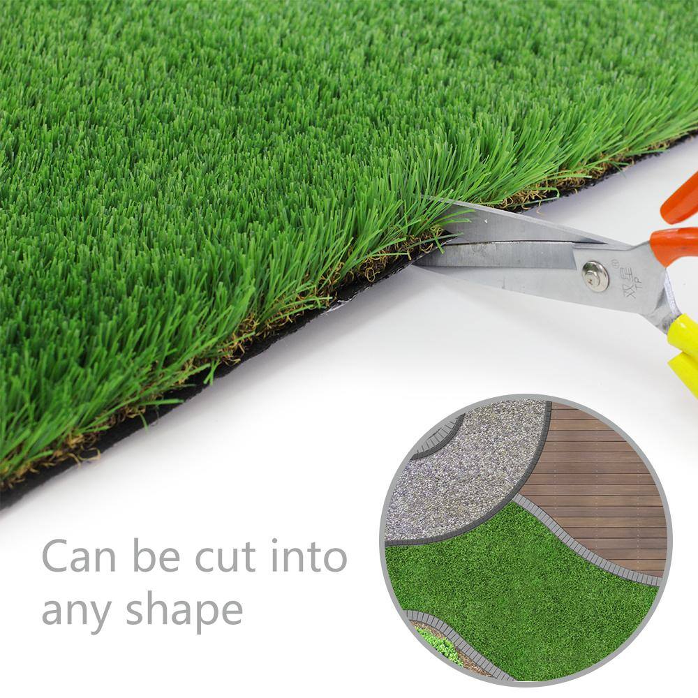 LITA Premium Landscape 13 ft. W x Cut to Length Green Artificial Grass Turf