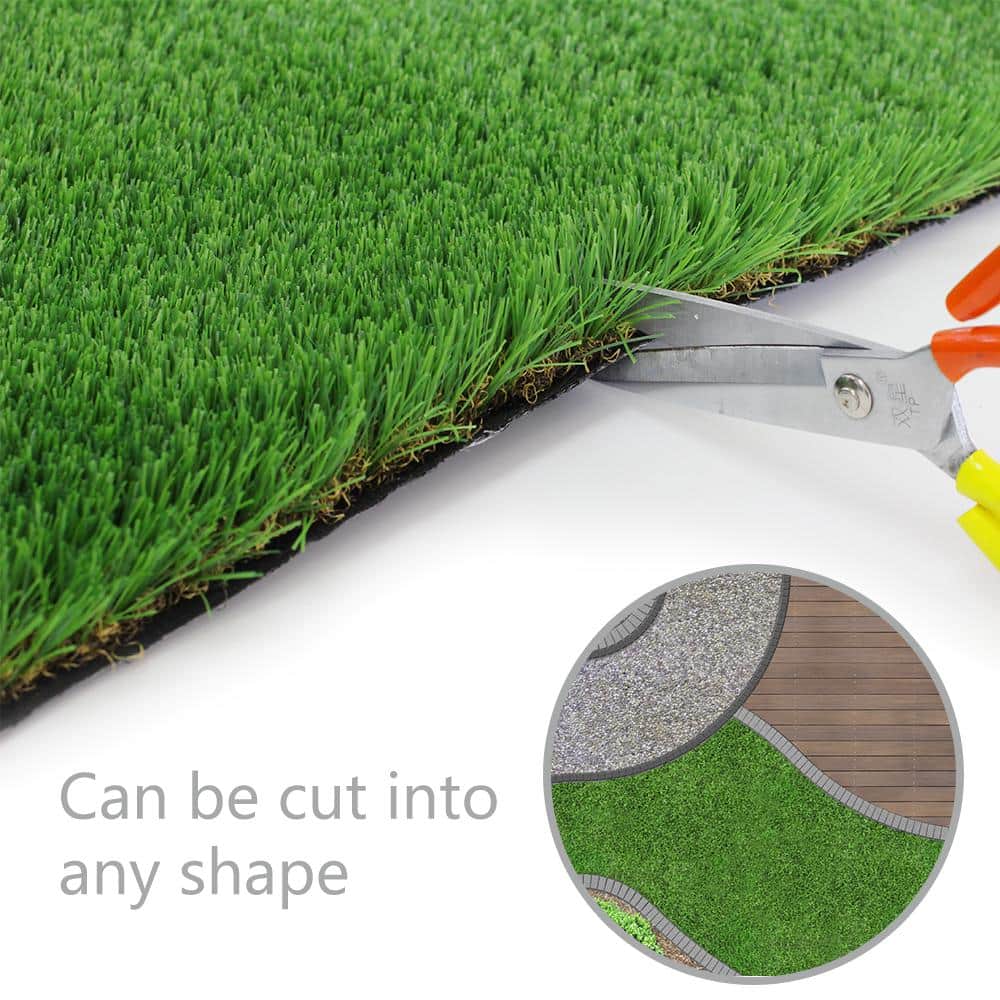 LITA Premium Landscape 9 ft. W x Cut to Length Green Artificial Grass Turf