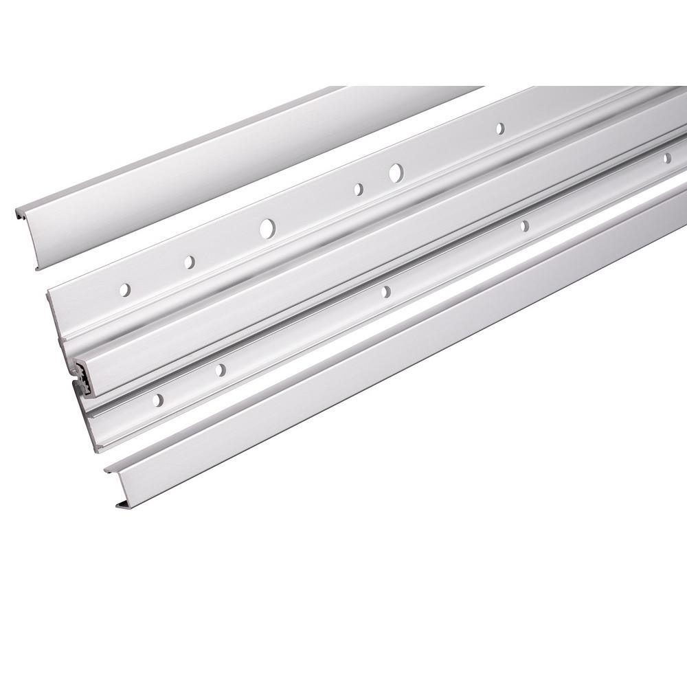 83 in. Full Surface Continuous Hinge Heavy Duty Limted Frame in Aluminum - Super Arbor