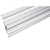 83 in. Full Surface Continuous Hinge Heavy Duty Limted Frame in Aluminum - Super Arbor