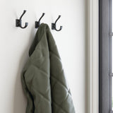 Ruavista 4.38 in. Flat Black Coat and Hat Hook - Super Arbor