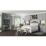 Shaker Assembled 28.5x34.5x16.5 in. Lazy Susan Corner Base Kitchen Cabinet in Dove Gray