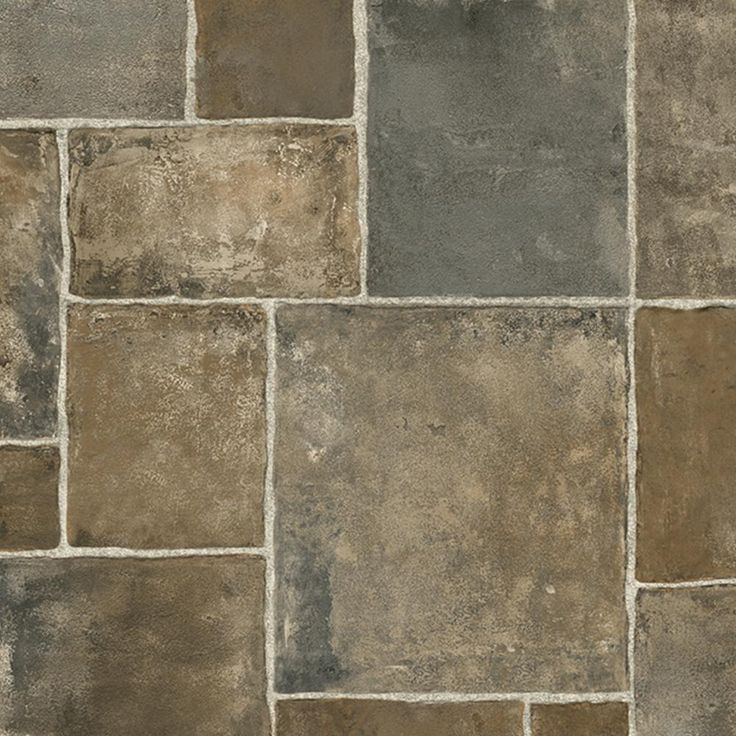 TrafficMASTER Regina Stone Neutral Residential Vinyl Sheet, Sold by 13.2 ft. Wide x Custom Length