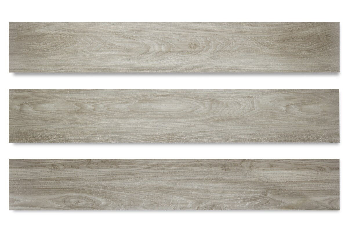 Lucida USA Gluecore Silver Grey Gray 22-mil x 7-3/32-in W x 48-in L Waterproof Glue Down Luxury Vinyl Plank Flooring (40-sq ft/ Carton)